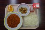 ２０１６年度３学期今日の給食は 藤沢市立亀井野小学校
